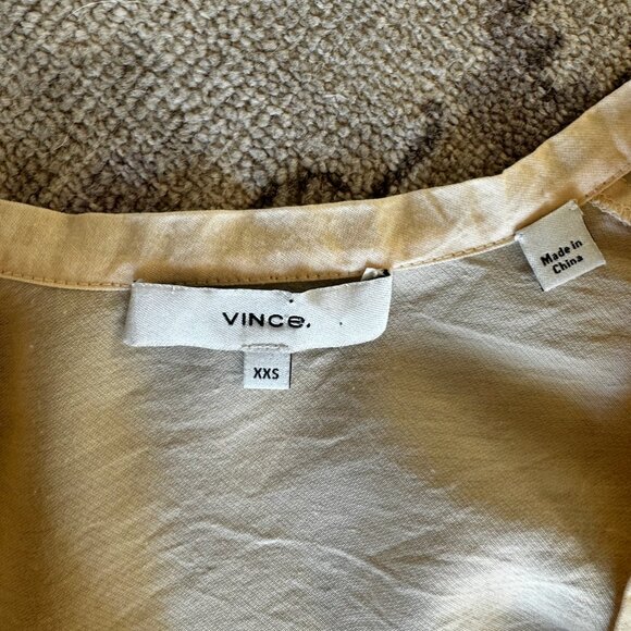 Vince - Pale Buttercream Midi Dress - Picture 3 of 3